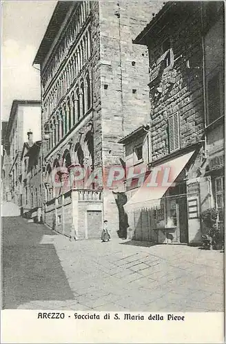 Cartes postales Arezzo Facciata di S Maria della Pieue