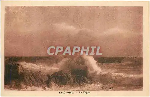 Cartes postales Le Croisic La Vague