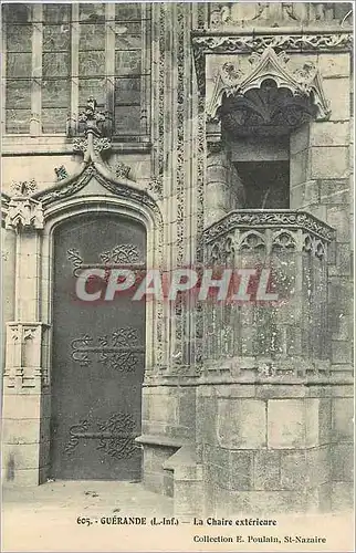 Cartes postales Guerande L Inf La Chaire exterieur