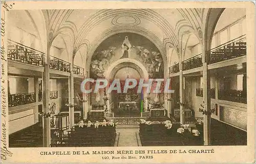 Cartes postales Chapelle de la Maison Mere des Filles de la Charite