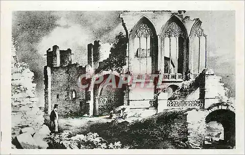 Cartes postales Bourbon L'Archambault L'Ancienne Bourbonnais Vestiges de la Sainte Chapelle cote sud