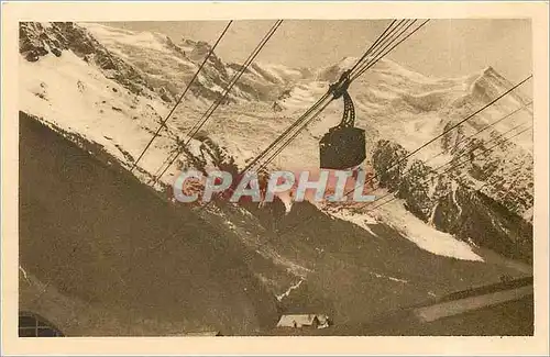 Ansichtskarte AK Chamonix Mont Blanc Teleferique Planpraz Le Brevent