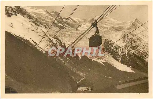 Cartes postales Chamonix Mont Blanc Teleferique Planpraz Le Brevent