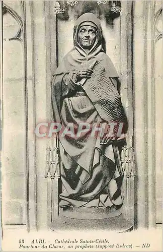 Ansichtskarte AK Albi Cathedrale Sainte Cecile Pourtour du Choeur