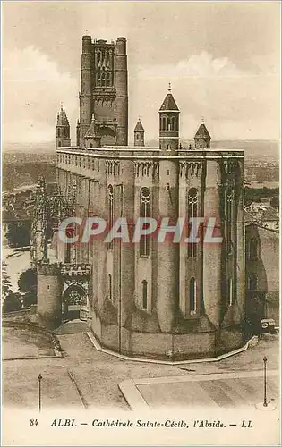 Ansichtskarte AK Albi Cathedrale Sainte Cecile L'Abside