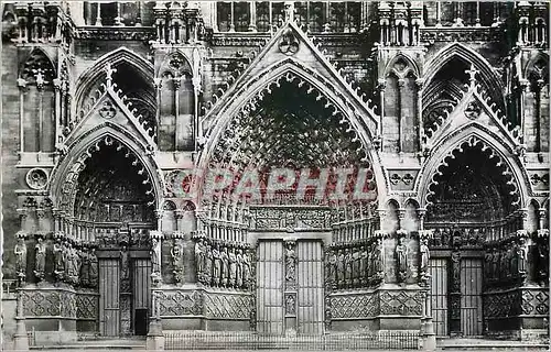 Cartes postales Amiens Somme La Cathedrale Le Grand Portail