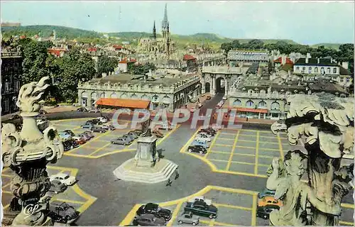 Moderne Karte Nancy M et M Vue generale Place Stanislas