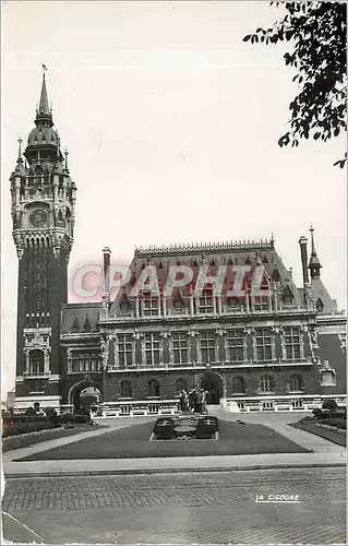 Moderne Karte Calais Pas de Calais L'Hotel de Ville