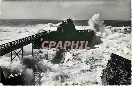 Cartes postales moderne Biarritz Rocher de la Vierge