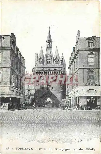 Ansichtskarte AK Bordeaux Porte de Bourgogne ou du Palais