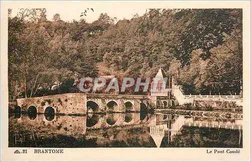 Ansichtskarte AK Brantome Le Pont Conde