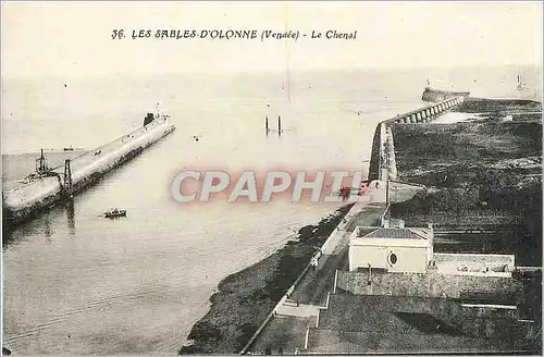 Cartes postales Les Sables d'Olonne Vendee Le Chenal