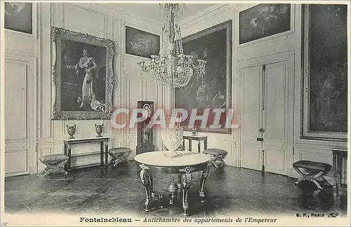 Ansichtskarte AK Fontainebleau Antichambre des appartements de l'Empereur