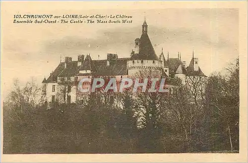 Cartes postales Chaumont sur Loire Loir et Cher Le Chateau