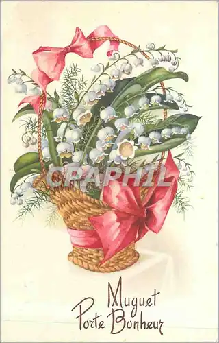 Cartes postales Muguet Porte Bonheur