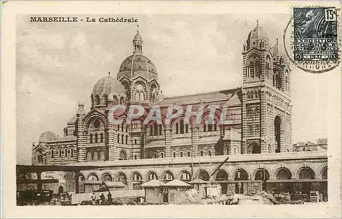 Cartes postales Marseille La Cathedrale