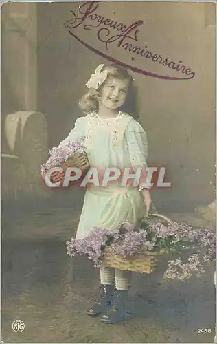 Cartes postales Joyeux Anniversaire Enfant