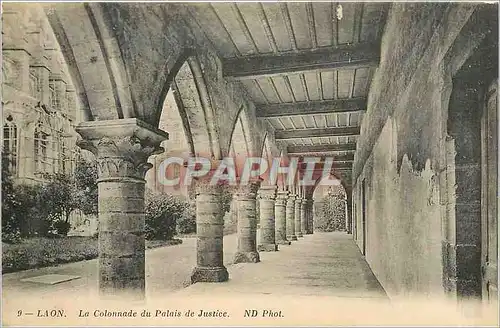 Ansichtskarte AK Laon la Colonnade du Palais de Justice