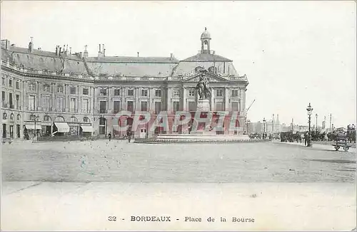 Cartes postales Bordeaux place de la Bourse