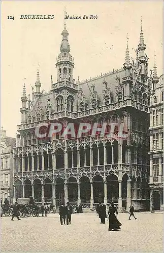 Cartes postales Bruxelles Maison du Roi