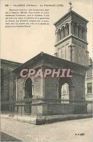 Cartes postales Valence Drome Le Pendentif 1548