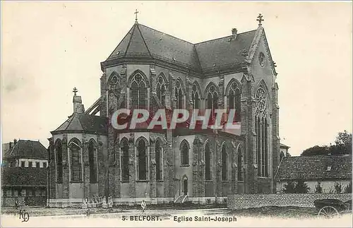 Cartes postales Belfort Eglise Saint Joseph