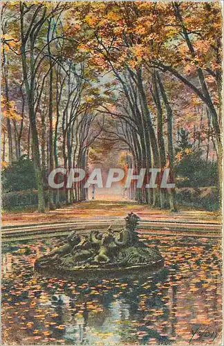 Ansichtskarte AK Splendeurs et Charmes de Versailles les Jardins Bassin de Ceres Allee de l'Ete