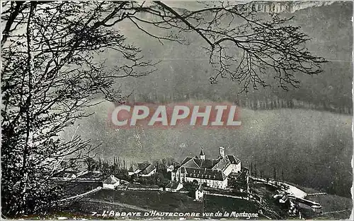 Cartes postales moderne Abbaye d'Hautecombe vue de la Montagne