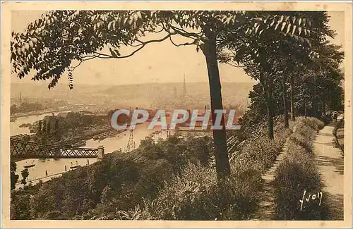 Ansichtskarte AK Rouen Seine Inferieure vue panoramique de la Ville