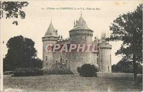 Ansichtskarte AK Chateau de Combourg I et V Cote du Parc