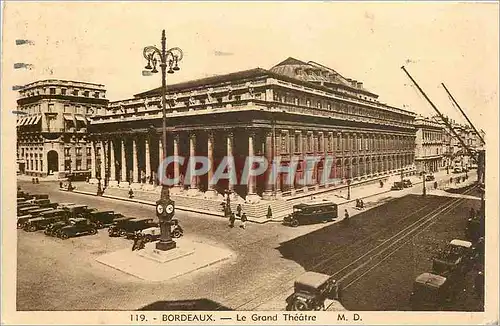 Cartes postales Bordeaux le Grand Theatre