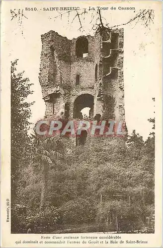 Cartes postales Saint Brieuc la Tour de Cesson