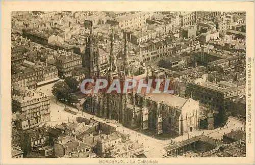 Cartes postales Bordeaux la Cathedrale