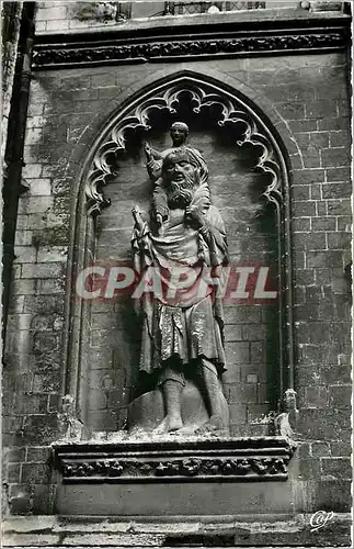 Moderne Karte Amiens la Cathedrale Saint Christophe XIII siecle