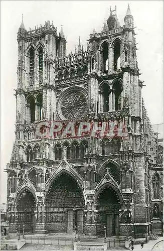 Moderne Karte Amiens Somme la Cathedrale