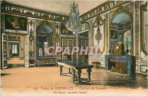 Ansichtskarte AK Palais de Versailles Cabinet du Conseil