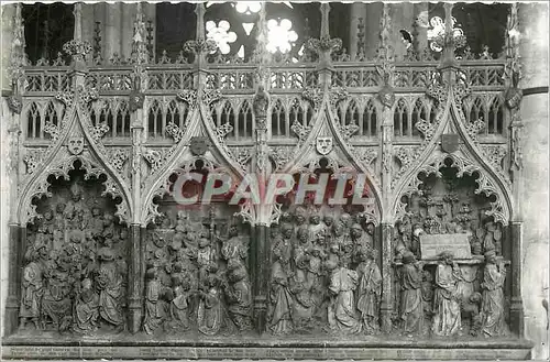 Cartes postales Amiens Somme la Cathedrale Vie de Saint Firmin 1er eveque d'Amiens Cloture du Choeur 1528 2 Grou