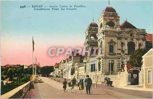 Ansichtskarte AK Royan Ancien Casino de Foncillon Actuellement Palais des Congres