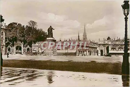 Ansichtskarte AK Nancy la Ville aux portes d'Or Place Stanislas