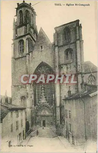 Cartes postales Toul Eglise St Gengoult