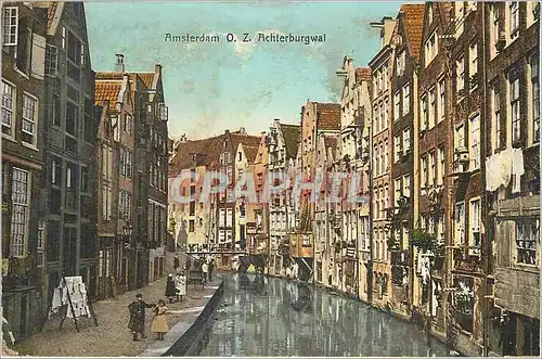 Cartes postales Amsterdam O Z Achterburgwal