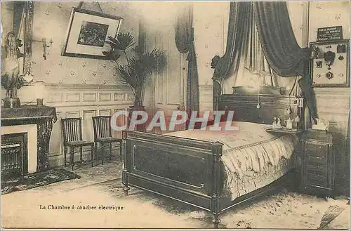 Cartes postales La Chambre a coucher electrique Boulevard des Italiens Pars