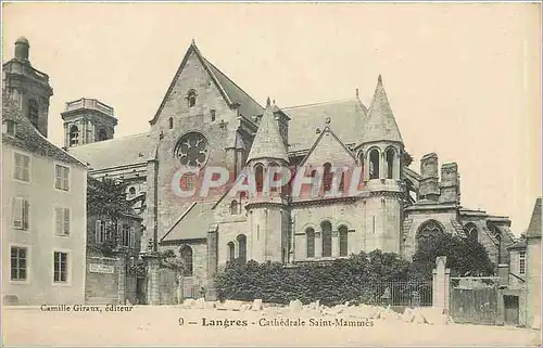 Cartes postales Langres Cathedrale Saint Mammes