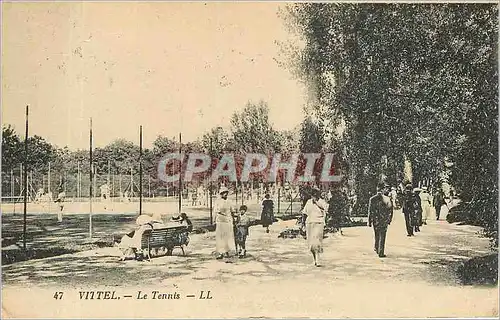 Cartes postales Vittel le Tennis