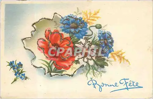 Cartes postales Bonne Fete Fleurs