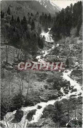 Cartes postales moderne Cauterets H P la Cascade du Lutour a la Raillere