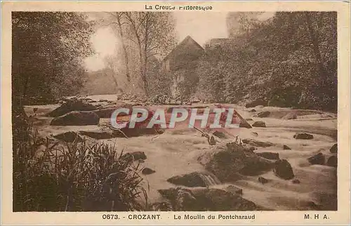 Cartes postales Crozant le Moulin du Pontcharaud