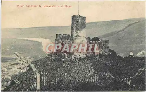 Cartes postales Ruine Landshut B Bernkastel a d Mosel