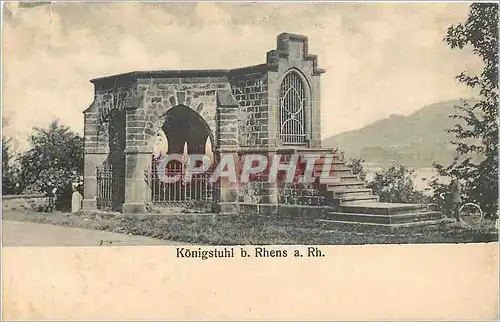 Cartes postales Konigstuhl B Rhens a Rh