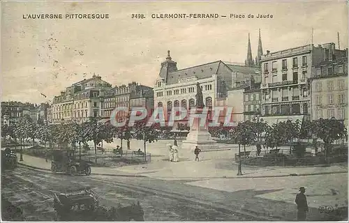 Ansichtskarte AK L'Auvergne Pittoresque Clermont Ferrand Place de Jaude